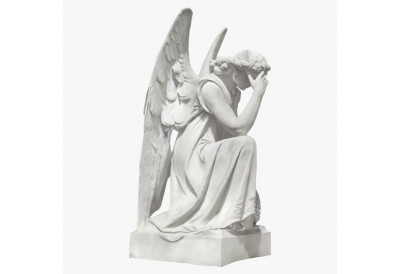 Купить Скульптура из мрамора S_61 Коленопреклоненный ангел